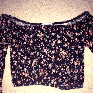 PacSun Off-the-Shoulder Floral Top